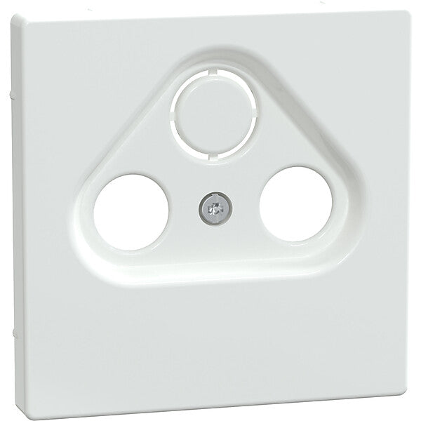 Merten Zentralplatte lotosws f.Antennensteckdosen MEG4123-6035